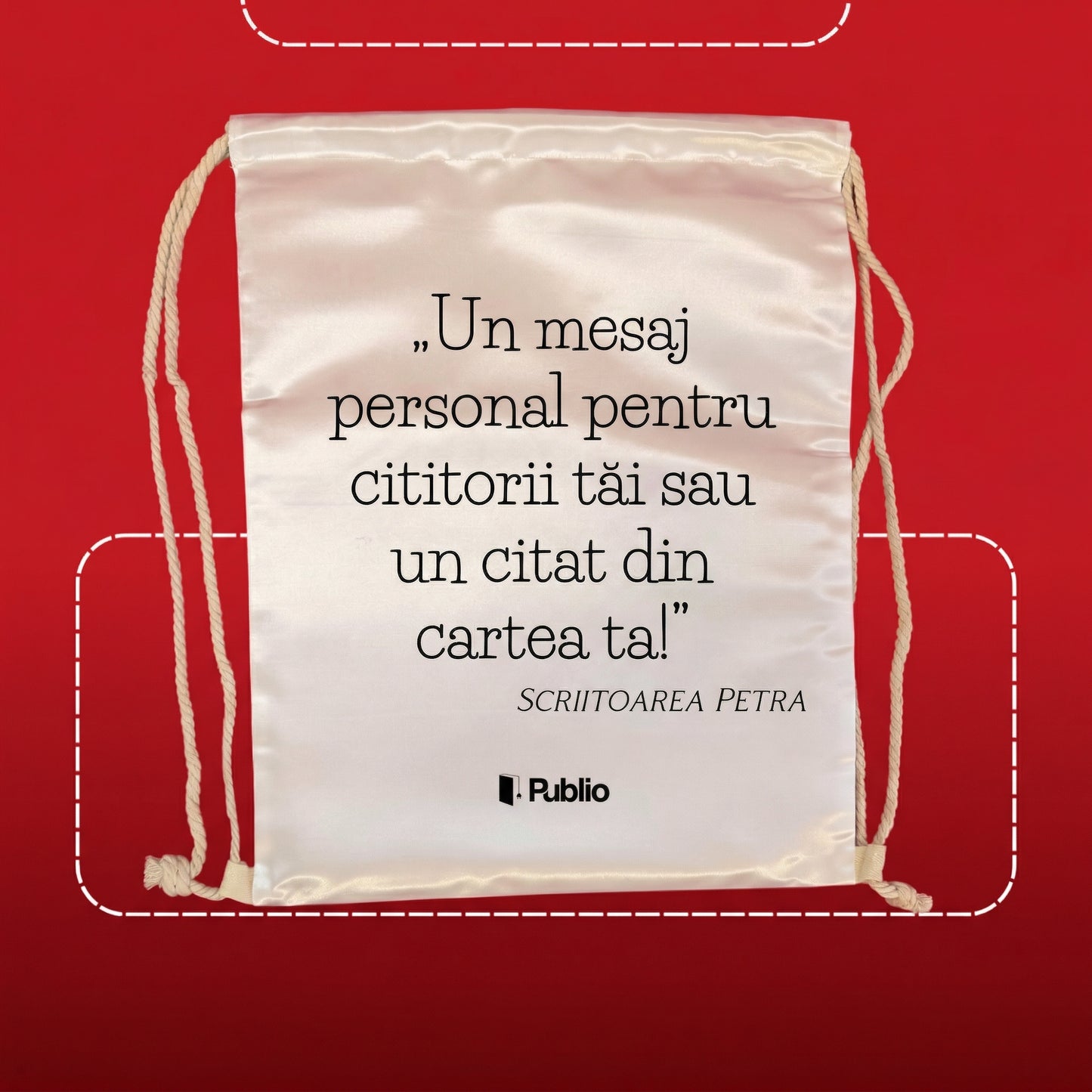 Rucsac impermeabil (cu mesajul tău personalizat)