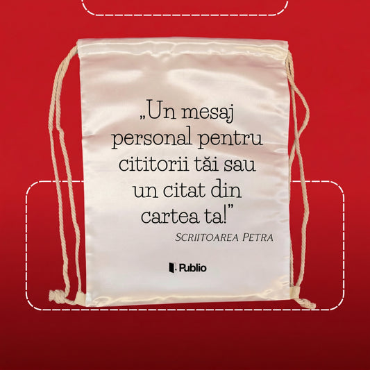Rucsac impermeabil (cu mesajul tău personalizat)